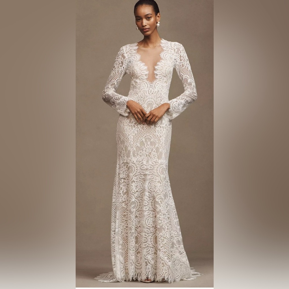 Anthropologie Wedding Dress - WToo by Watters (Sienna)